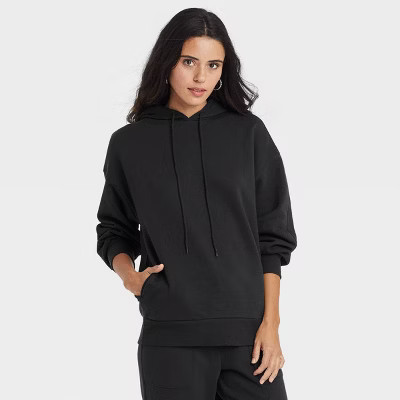 Women's Hooded Sweatshirt - Universal Thread™ Hematite L | Target