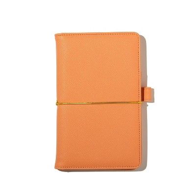 Ruled Padfolio 5.5"x8" Vegan Leather Gold Tied - Be Rooted | Target