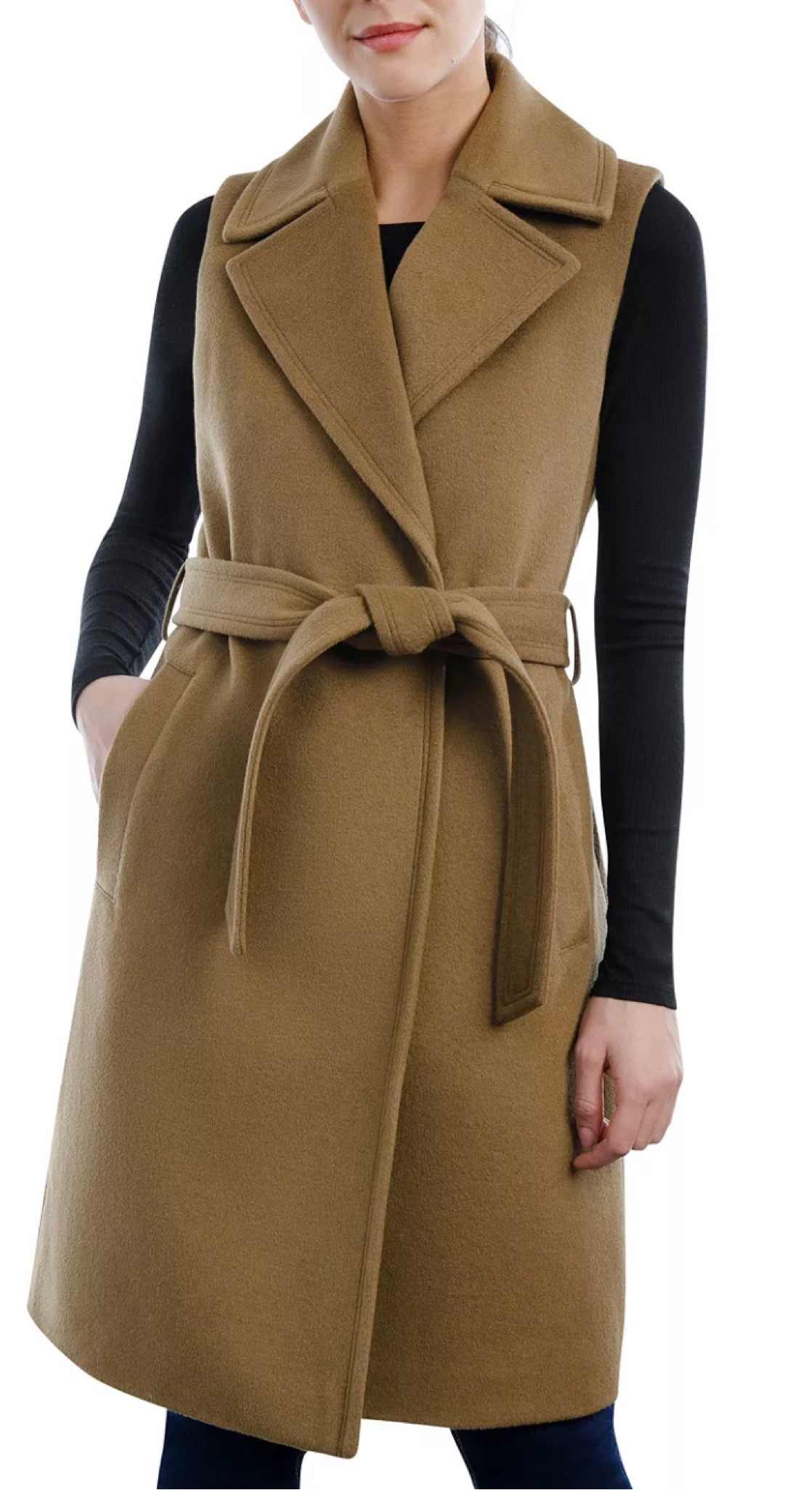 MICHAEL MICHAEL KORS
Women's Double-Face Belted Vest

#LTKSeasonal #LTKfit #LTKsalealert