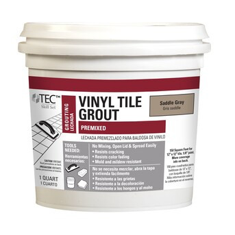 Blue Hawk  TEC Skill Set 32-oz Saddle Gray Sanded Grout | Lowe's