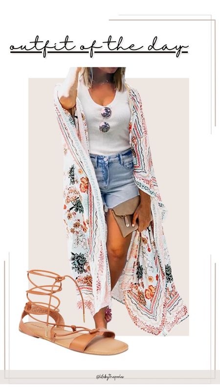 Long floral Kimono outfit from Amazon // Vacation Outfit spring outfits, trendy summer fashion, 2023  fashion trends, everyday outfits spring, trendy mom outfits summer, amazon summer favorites, amazon finds, amazon fashion, amazon on sale, easy mom outfits,mom ootd, easy mom outfits, weekend outfit ideas, affordable fashion 

#LTKunder50 #LTKshoecrush #LTKstyletip
