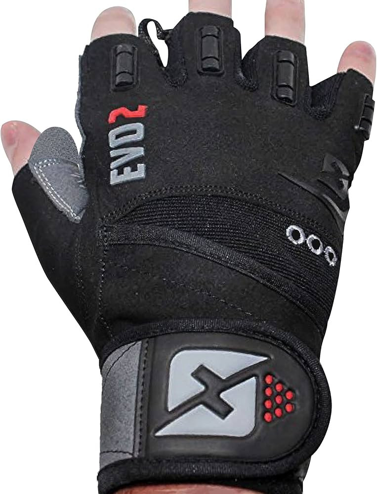 skott Evo 2 Weightlifting Gloves with Integrated Wrist Wrap Support-Double Stitching for Extra Du... | Amazon (US)