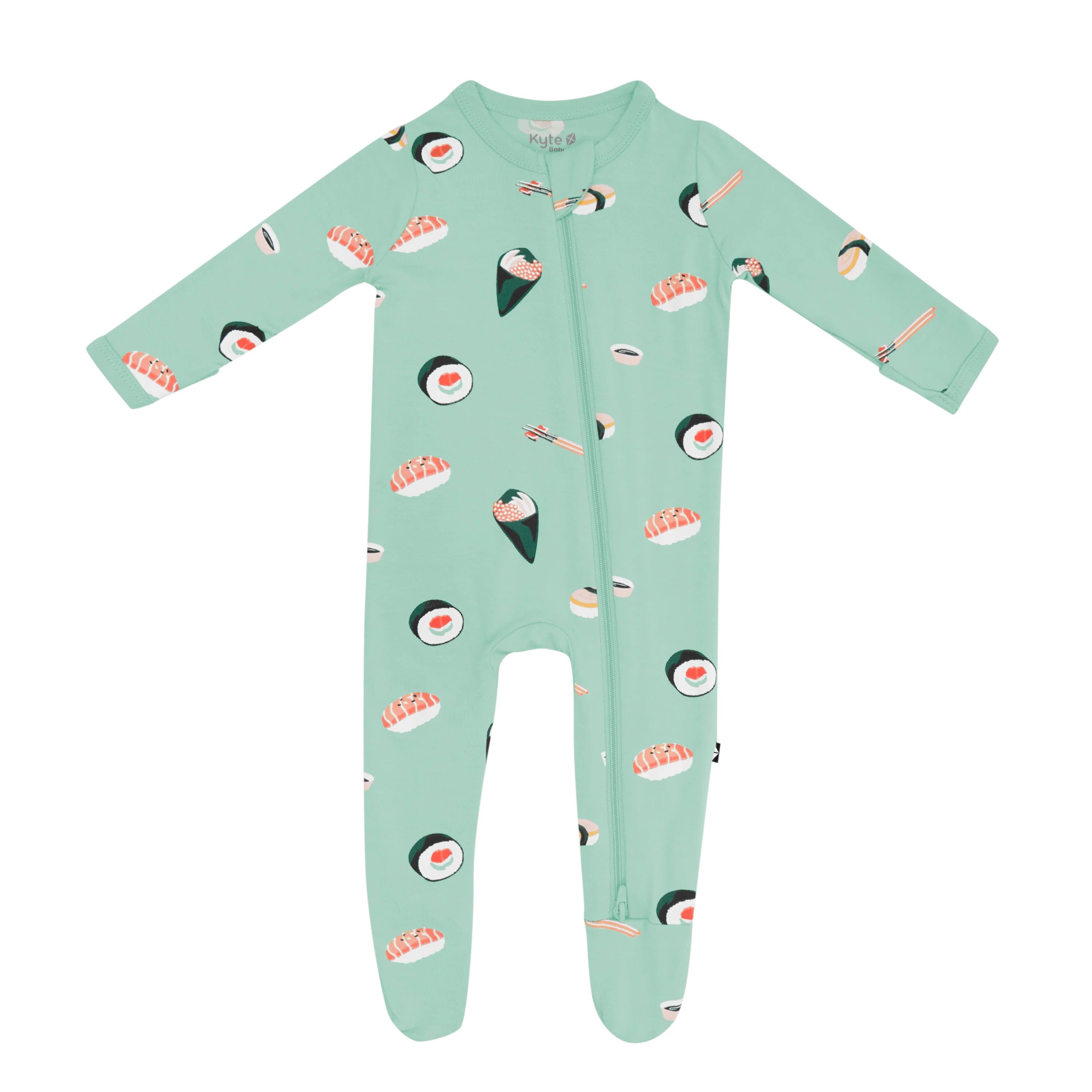 Zippered Footie in Sushi | Kyte BABY