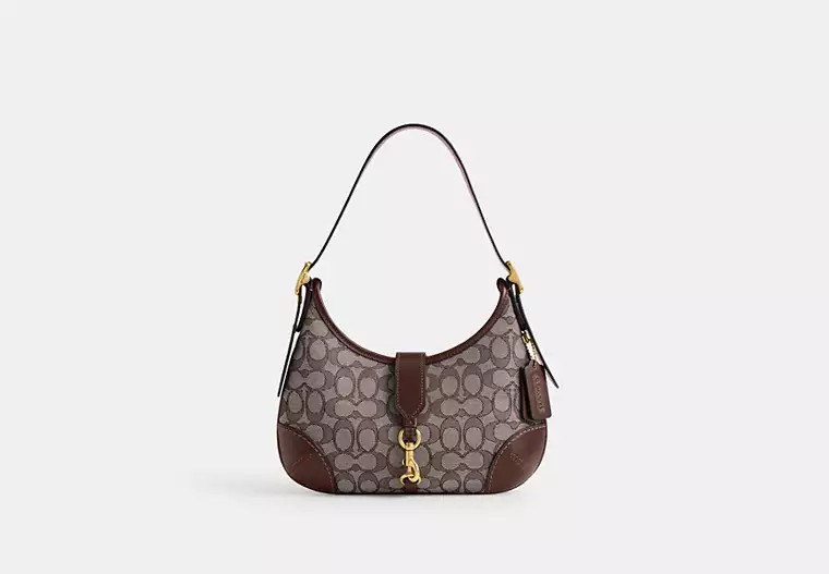 Hamptons Hobo Bag In Signature Jacquard | Coach (US)