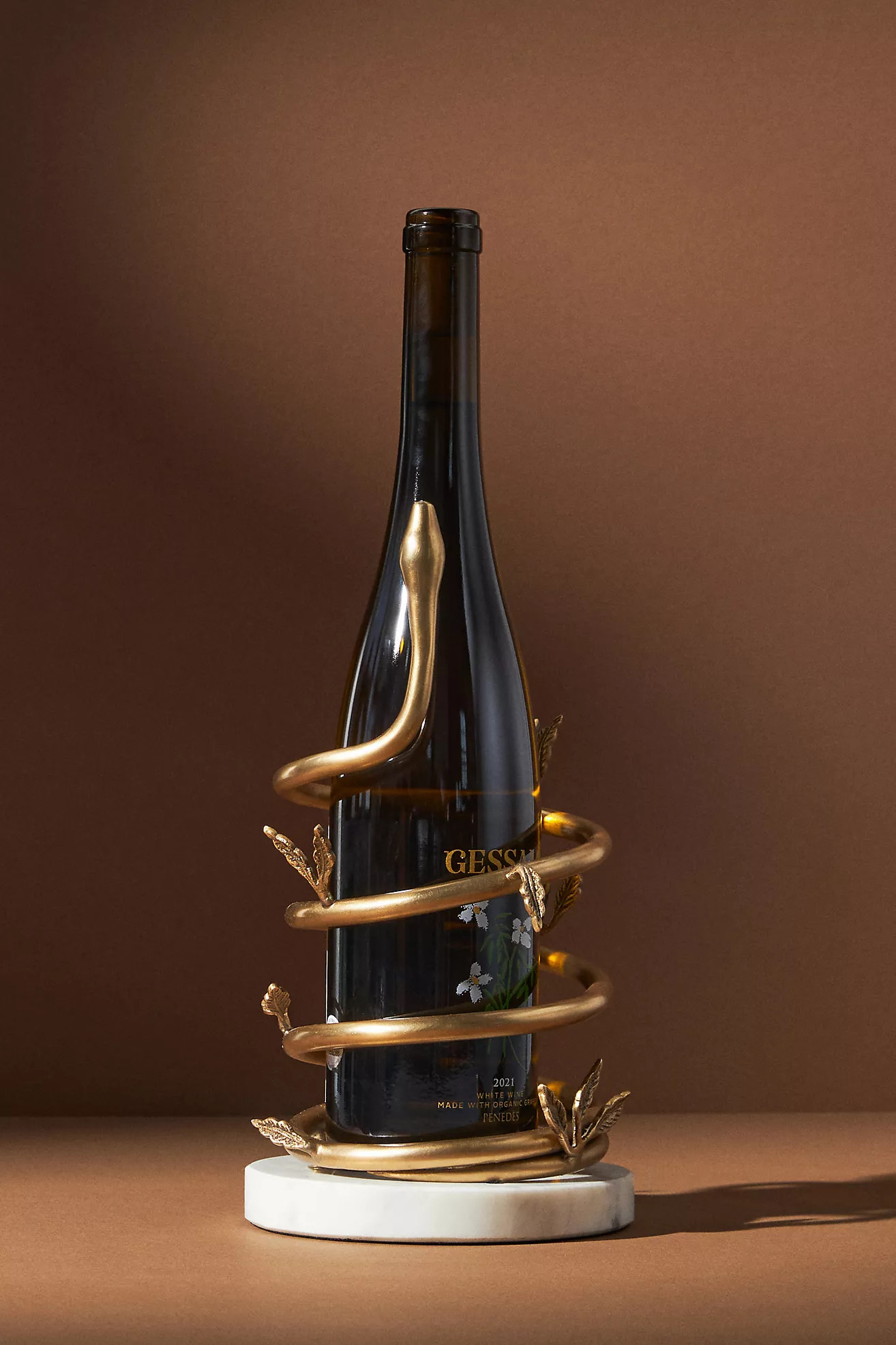 Serpentine Wine Bottle Holder | Anthropologie (US)