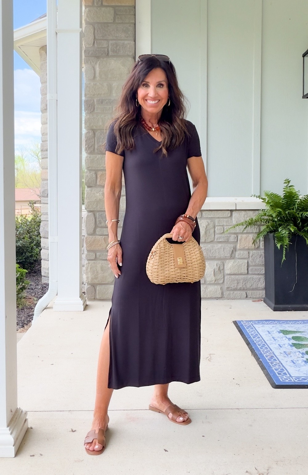 Amazon T-Shirt Dress 
I’m wearing a small

#LTKSeasonal #LTKOver40