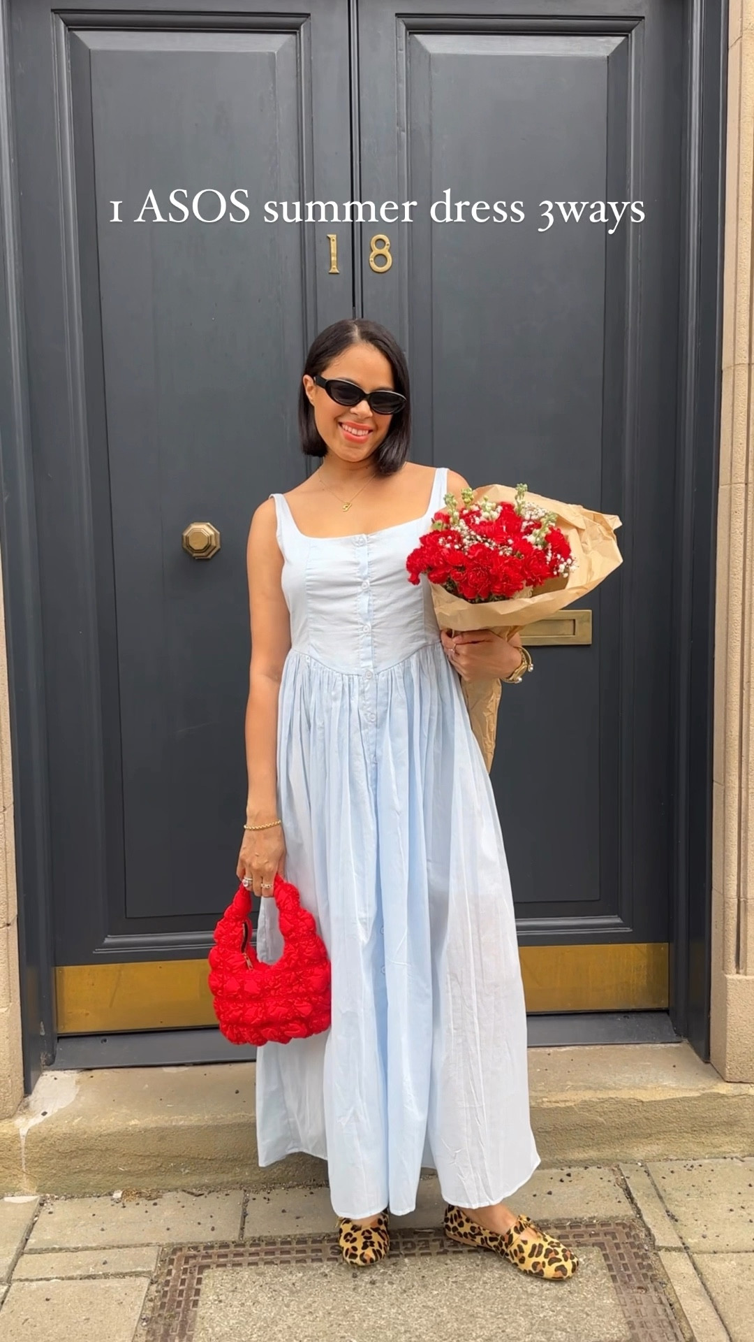 Another super cute summer dress from @asos You loved the pink version I shared previously and the blue is just as cute! 🦋 A versatile piece which can be layered for different looks for maximum wear all summer. Which is your fave outfit? #asos #asosunrealfinds #summerdress #summerstyleinspo