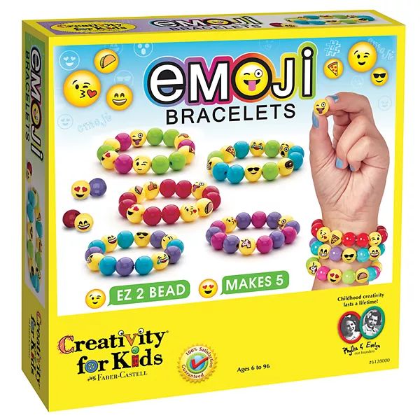 Creativity For Kids Emoji Bracelets | Kohl's