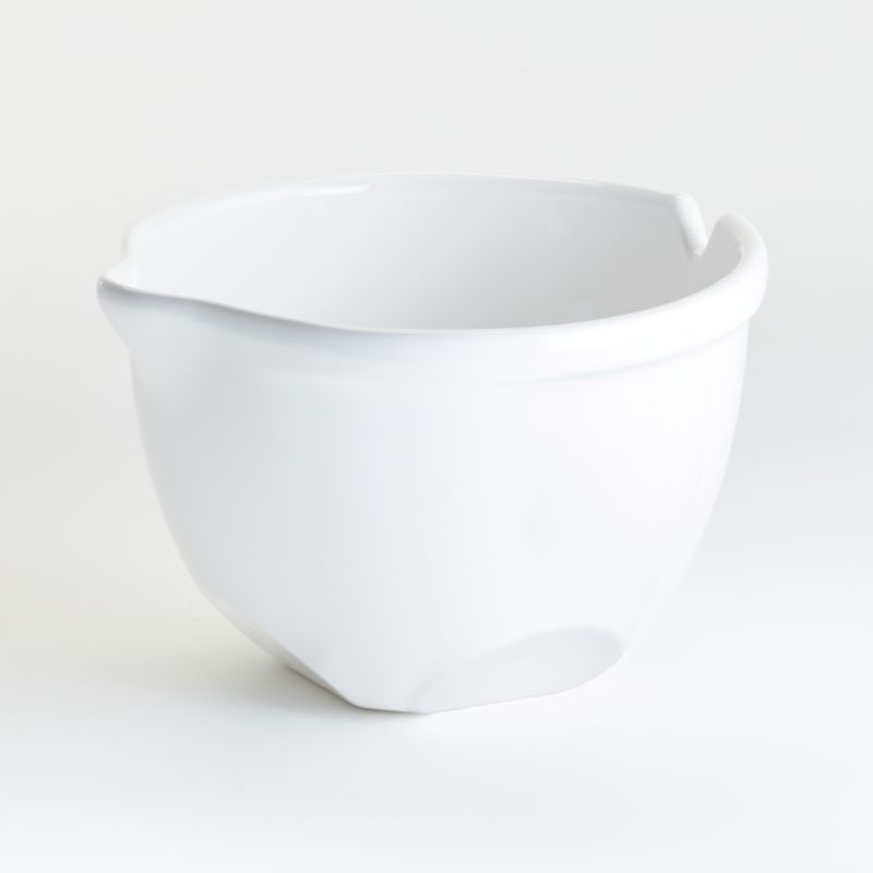Best White Ceramic Mixing Bowl + Reviews | Crate & Barrel | Crate & Barrel
