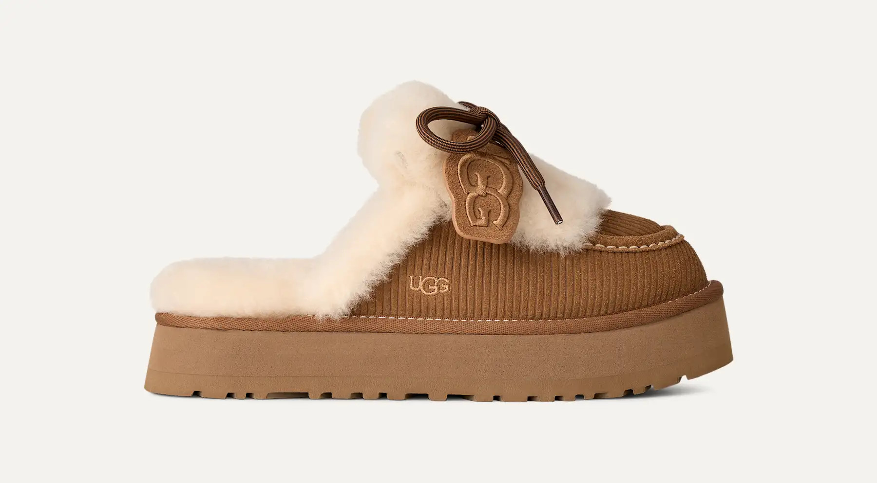 UGG® Women's Disquette Heritage Sheepskin in Burnt Cedar, Size 12 | UGG (US)