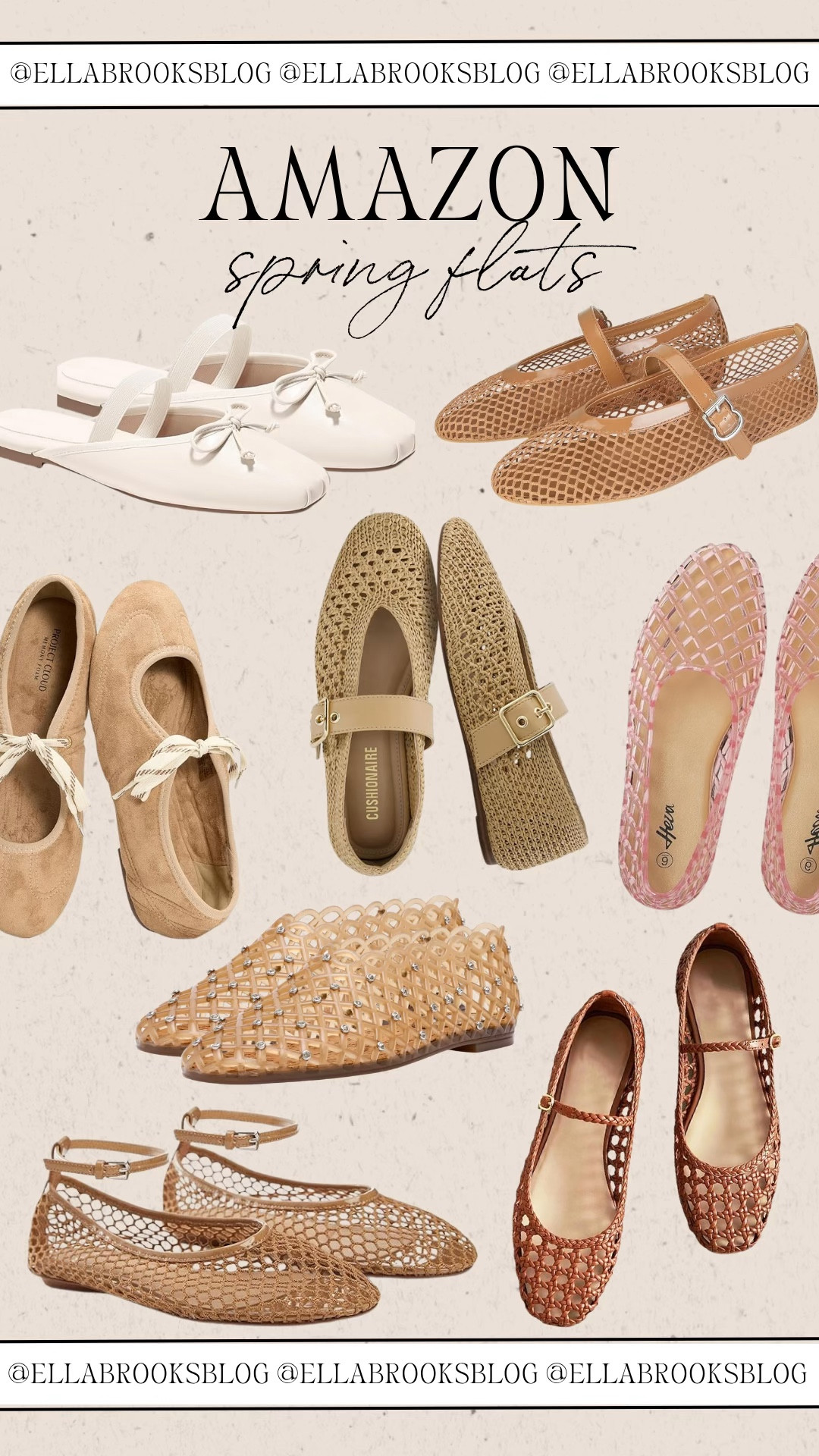 Amazon spring flats

Amazon style, mesh flats, ballet flats, jelly flats, spring fashion

#LTKootd #LTKSeasonal