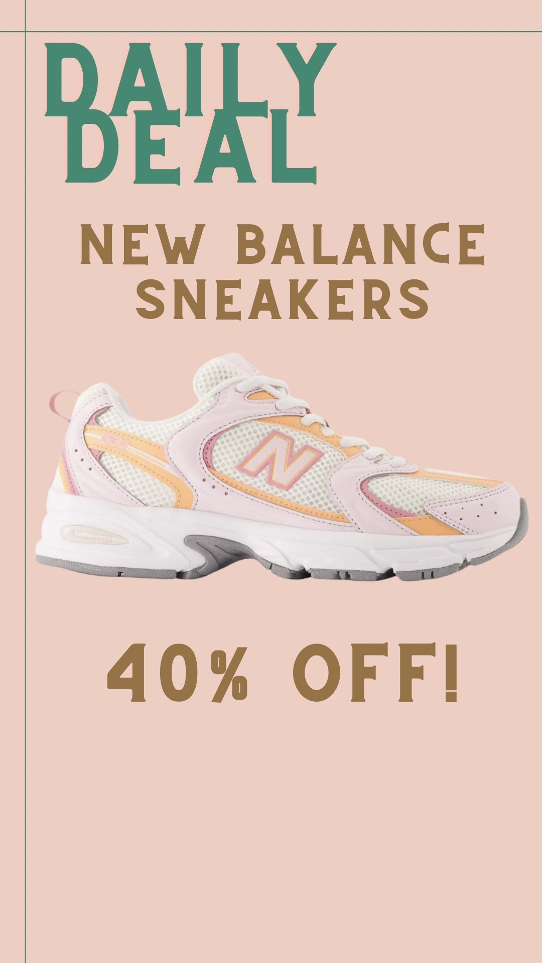 These new balance sneakers are insanely cute and 40% off!! These colors are perfect for Spring and summer!!! 

#LTKSaleAlert #LTKootd #LTKActive