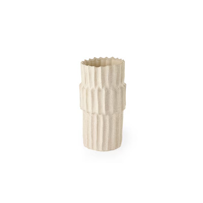 Mercana Off-white Ceramic Farmhouse Vase | Lowe's