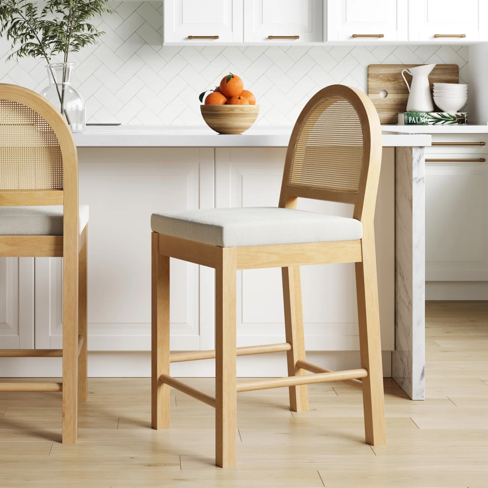 Bailey Upholstered Counter Stool | Wayfair North America