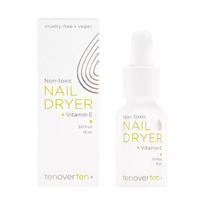 tenoverten Non-Toxic Nail Dryer Drops + Vitamin E - 0.50 fl oz | Target