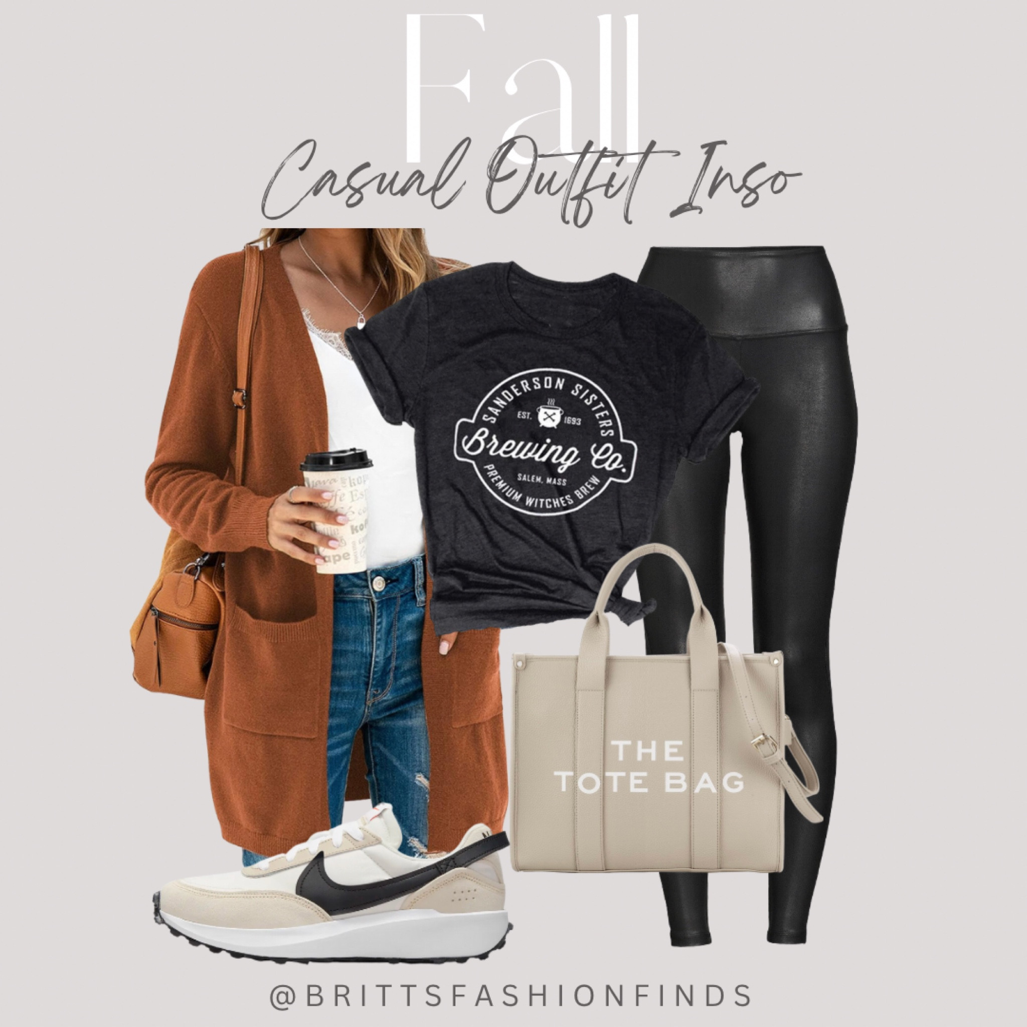 Casual Fall Outfit 

Fall Outfit | Cardigan | Graphic Tee | Halloween Tee | Faux Leather Leggings | Tote Bag | Nike Waffle Debut Sneakers | Travel Outfit | Running Errands Outfit

#LTKfindsunder50 #LTKSeasonal #LTKstyletip