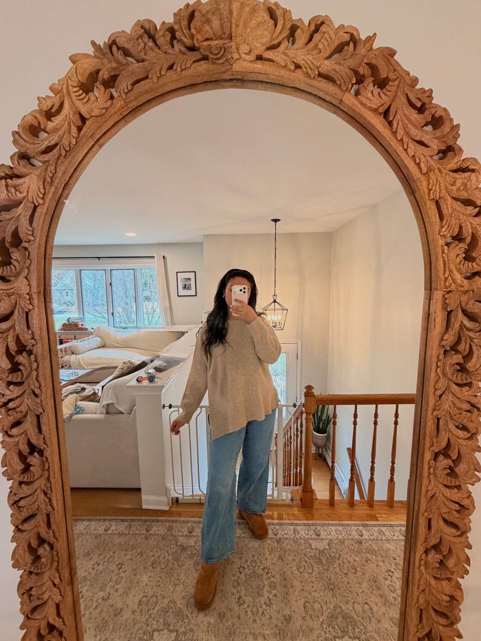 Cozy fit 🤭

#LTKootd #LTKMidsize #LTKmomlife
