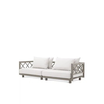 Mandelieu 93.7" Wide Outdoor Patio Sofa with Sunbrella Cushions | Wayfair North America