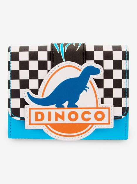 Loungefly Disney Pixar Cars Lightning McQueen Dinoco Checkered Wallet - BoxLunch Exclusive | BoxLunch