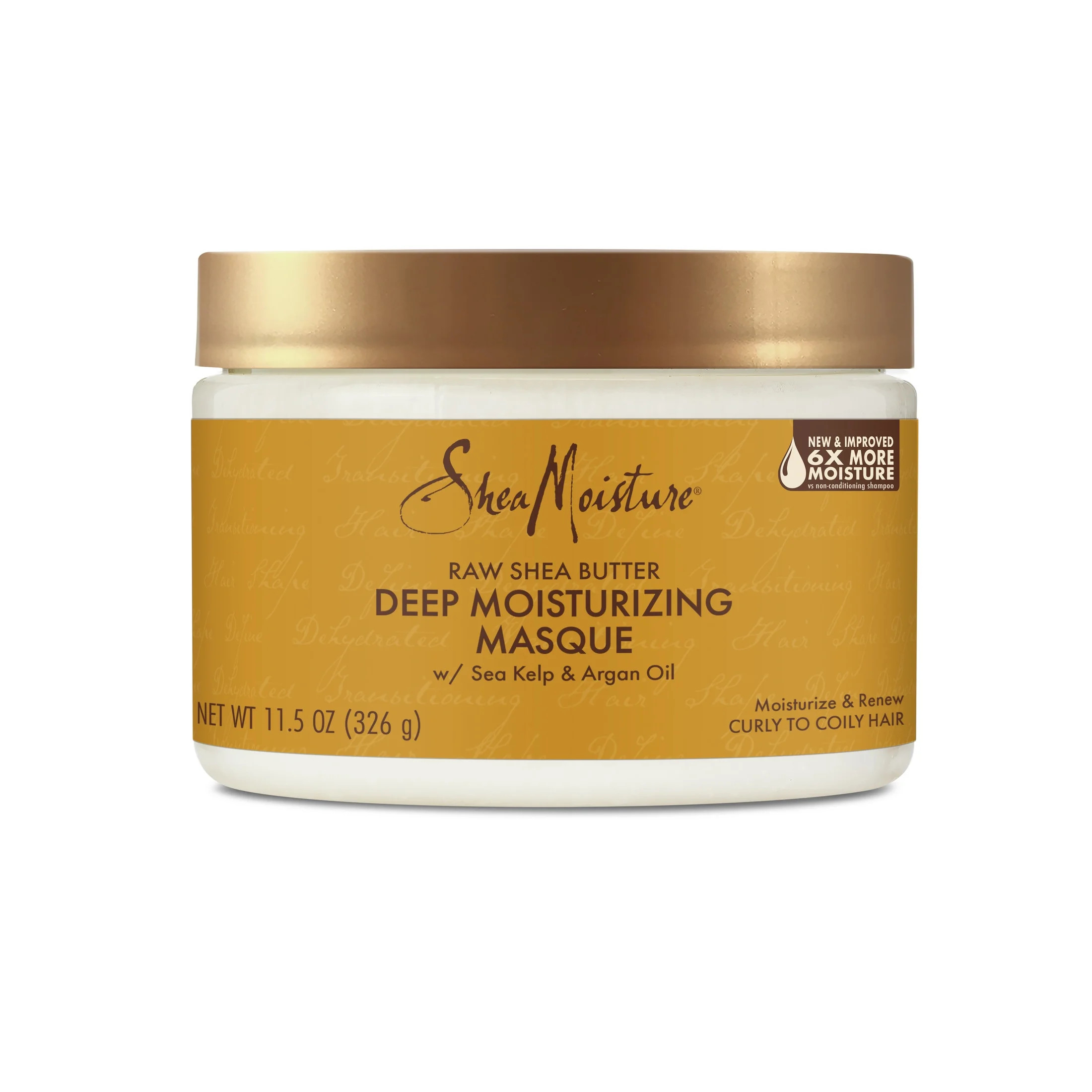SheaMoisture Raw Shea Butter Deep Moisturizing Hair Masque Raw Shea Butter for Curly Hair Deep Co... | Walmart (US)