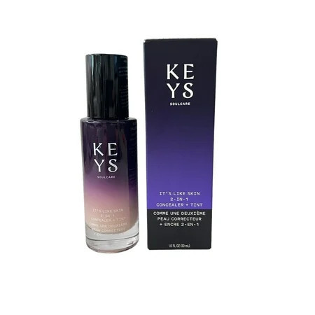 Keys Soulcare Its Like Skin 2 in 1 Concealer + Tint 1 fl oz 130N Extra Light Neutral | Walmart (US)