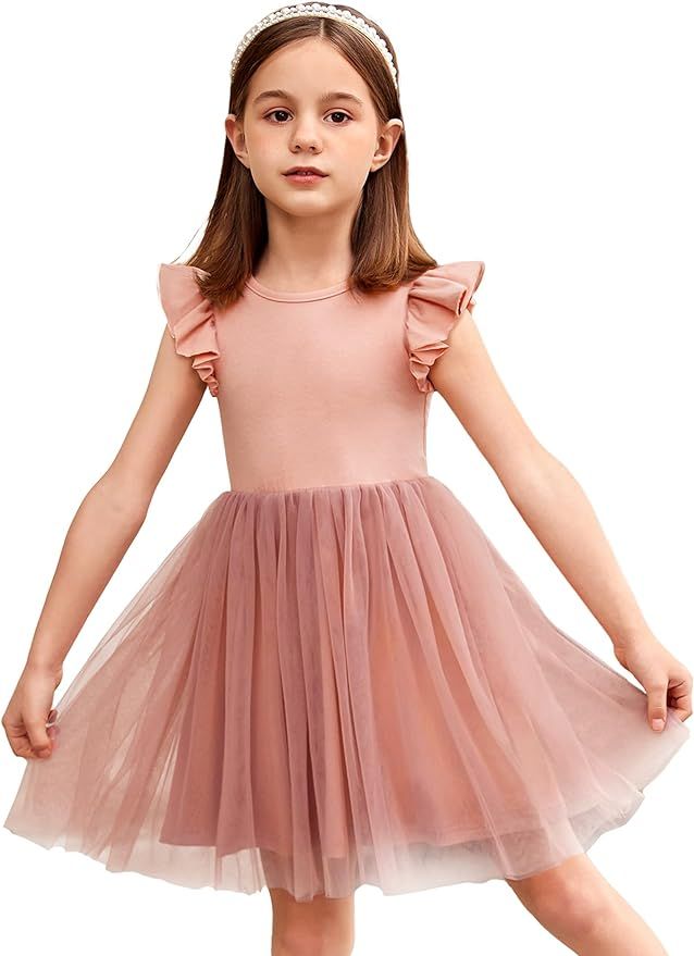 Arshiner Toddler Tutu Dress Little Girls Fluffy Summer Dresses Casual Party Tulle Sundress for Ki... | Amazon (US)