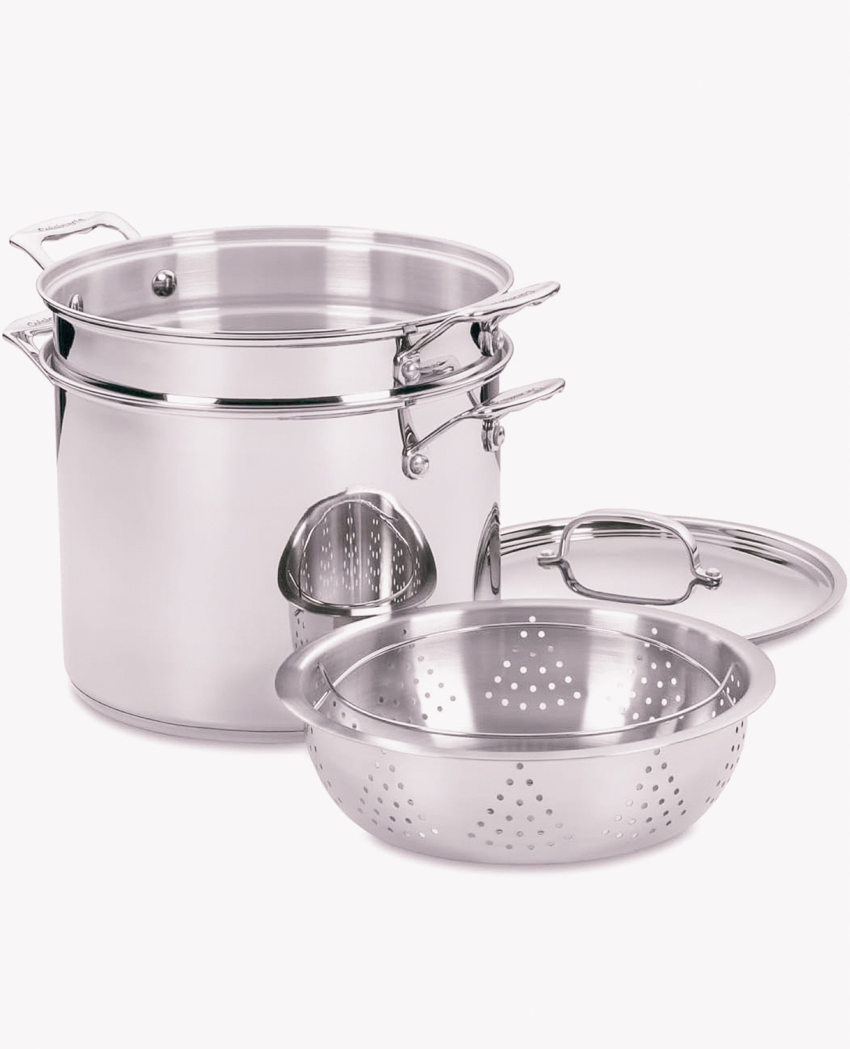 Cuisinart 4-Piece Cookware Set, 12 Quarts, Chef's Classic Stainless Steel Pasta/Steamer, 77-412P1; kitchen must-haves

#LTKfindsunder100 #LTKhome #LTKCyberWeek