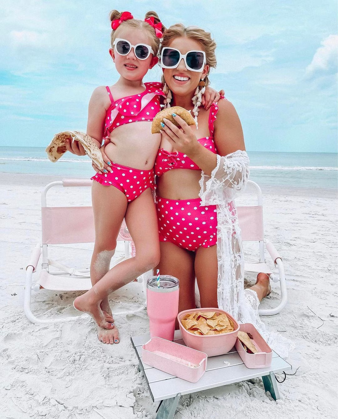 LOLIS mommy and me bikini, mommy and me swimwear, swimsuit, mommy and me swim, mother daughter sw... | Etsy (US)