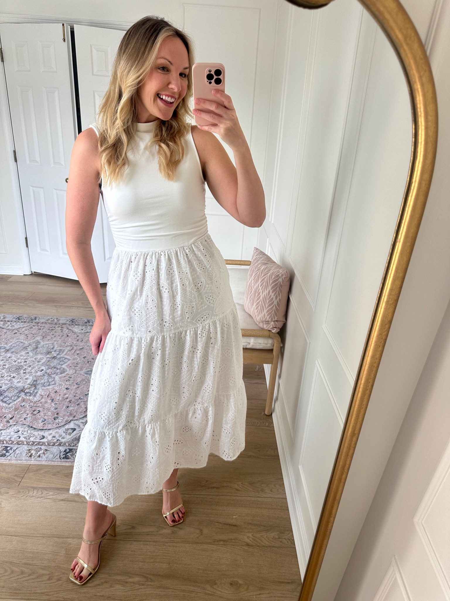 Love this for spring occasions or anything bridal related - spring dress - wearing a med 

#LTKSeasonal #LTKFindsUnder50 #LTKMidsize