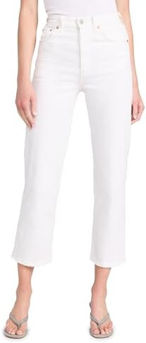 Levi's Women's Premium Ribcage Straight Ankle Jeans | Amazon (US)