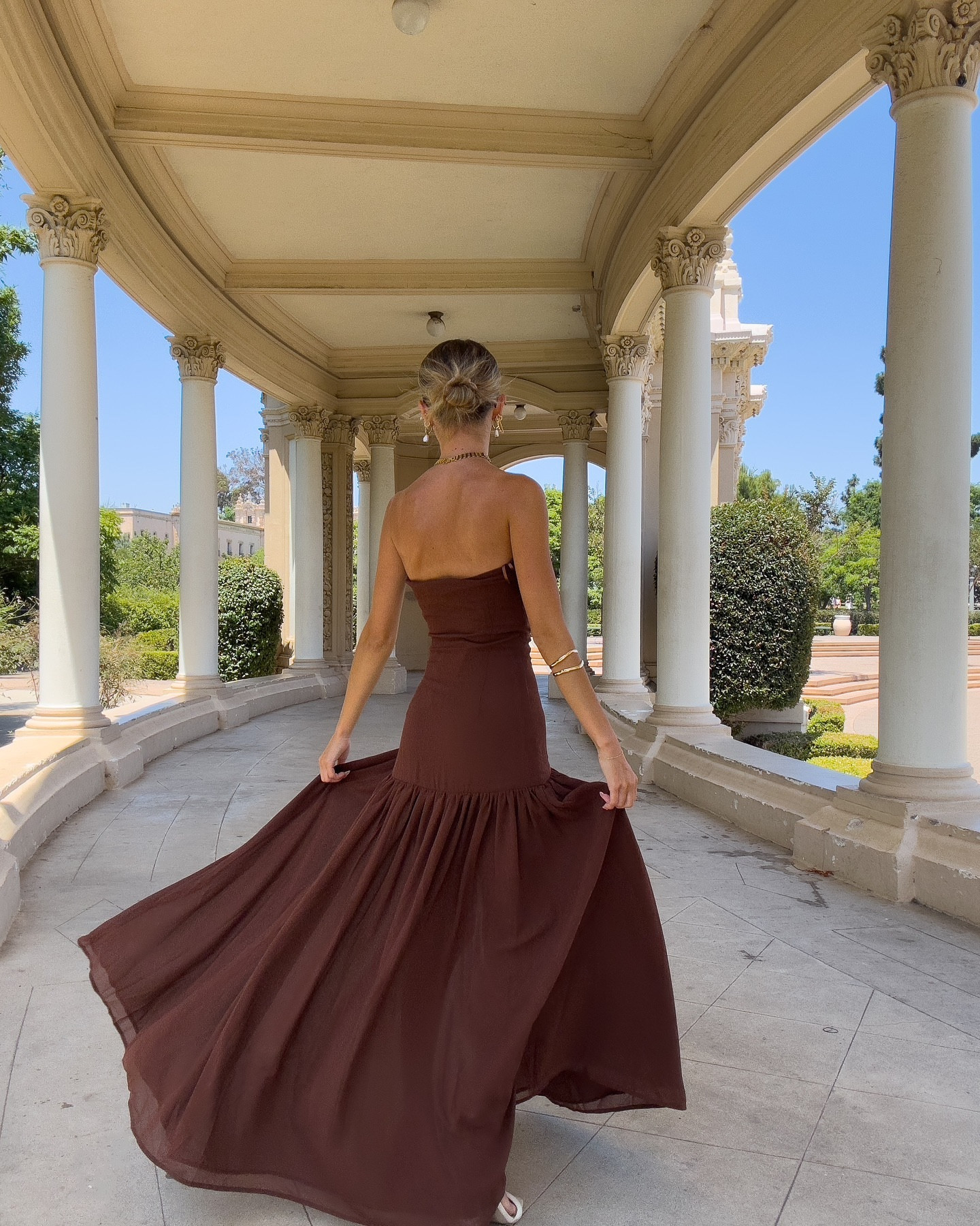 Dancing the days away 🤎✨ I don’t even wanna say the word fall yet, but this dress is early fall late summer dreams. Elegant or casual you can dress it up or down. 

#LTKWedding #LTKStyleTip #LTKSeasonal