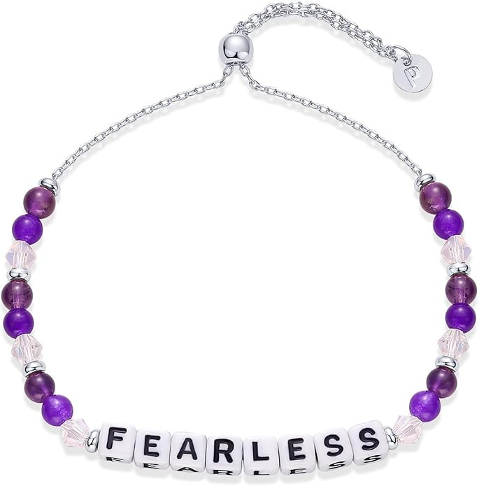 PAVOI 14K Gold Plated Colored Mantra Evil Eye Beaded Gemstone Bracelets for Women | Adjustable Fr... | Amazon (US)