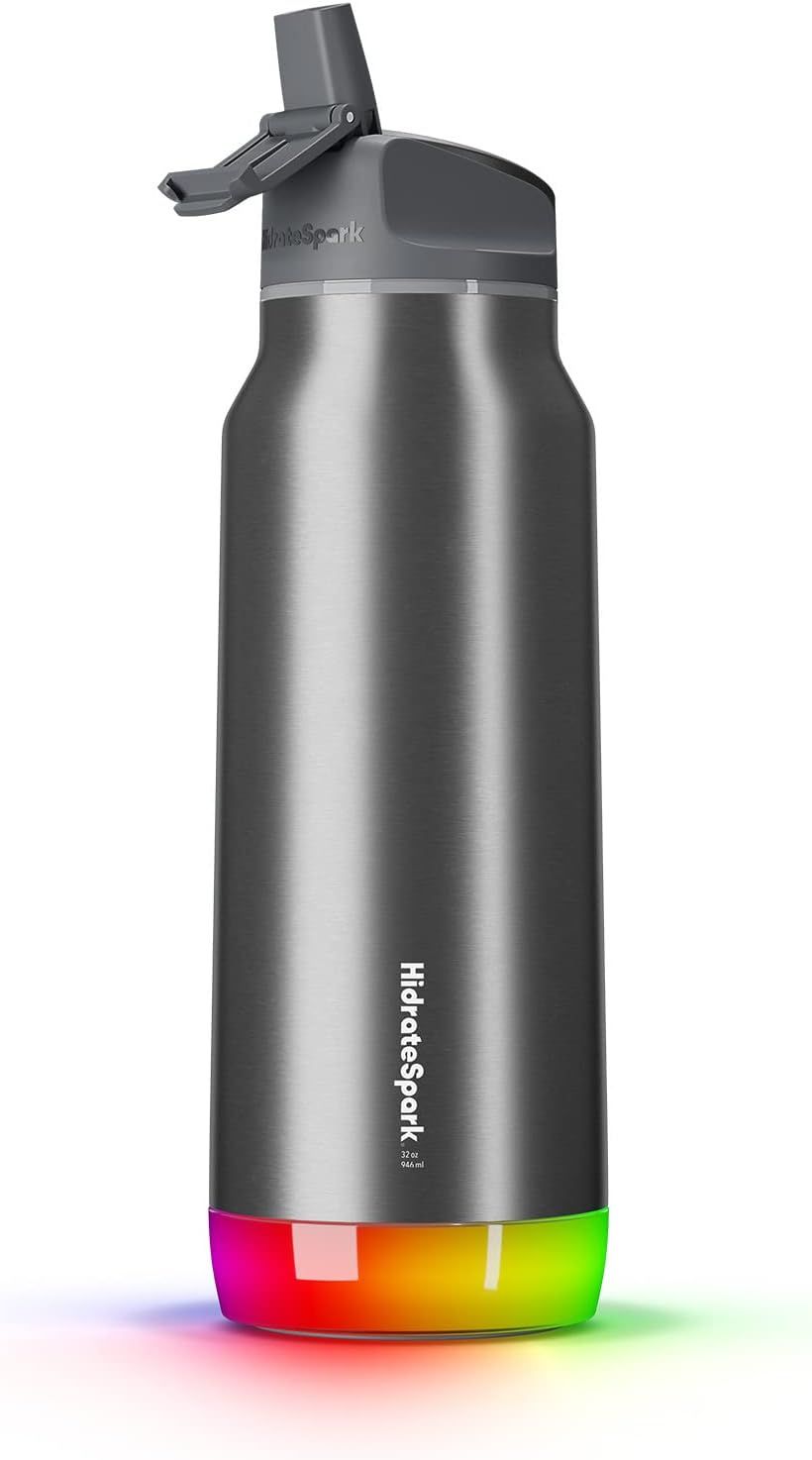 Hidrate Spark PRO Smart Water Bottle – Insulated Stainless Steel – Tracks Water Intake with B... | Amazon (US)