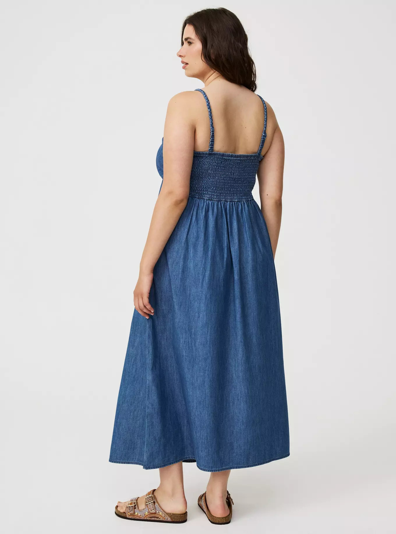 Denim Maxi Dress | Torrid (US & Canada)