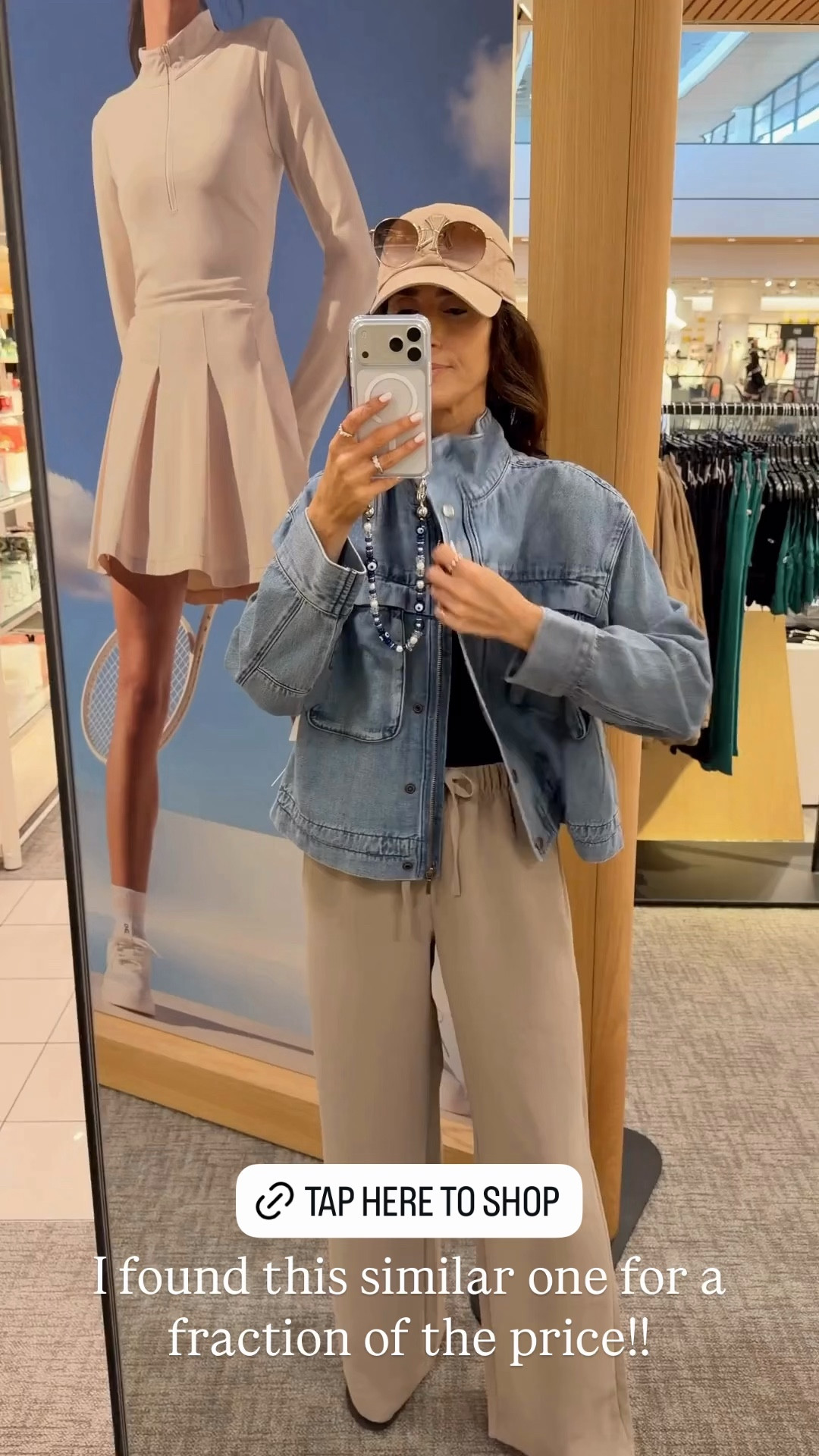 I found this similar one for a fraction of the price! 

#LTKgrwm #LTKOver40 #LTKootd