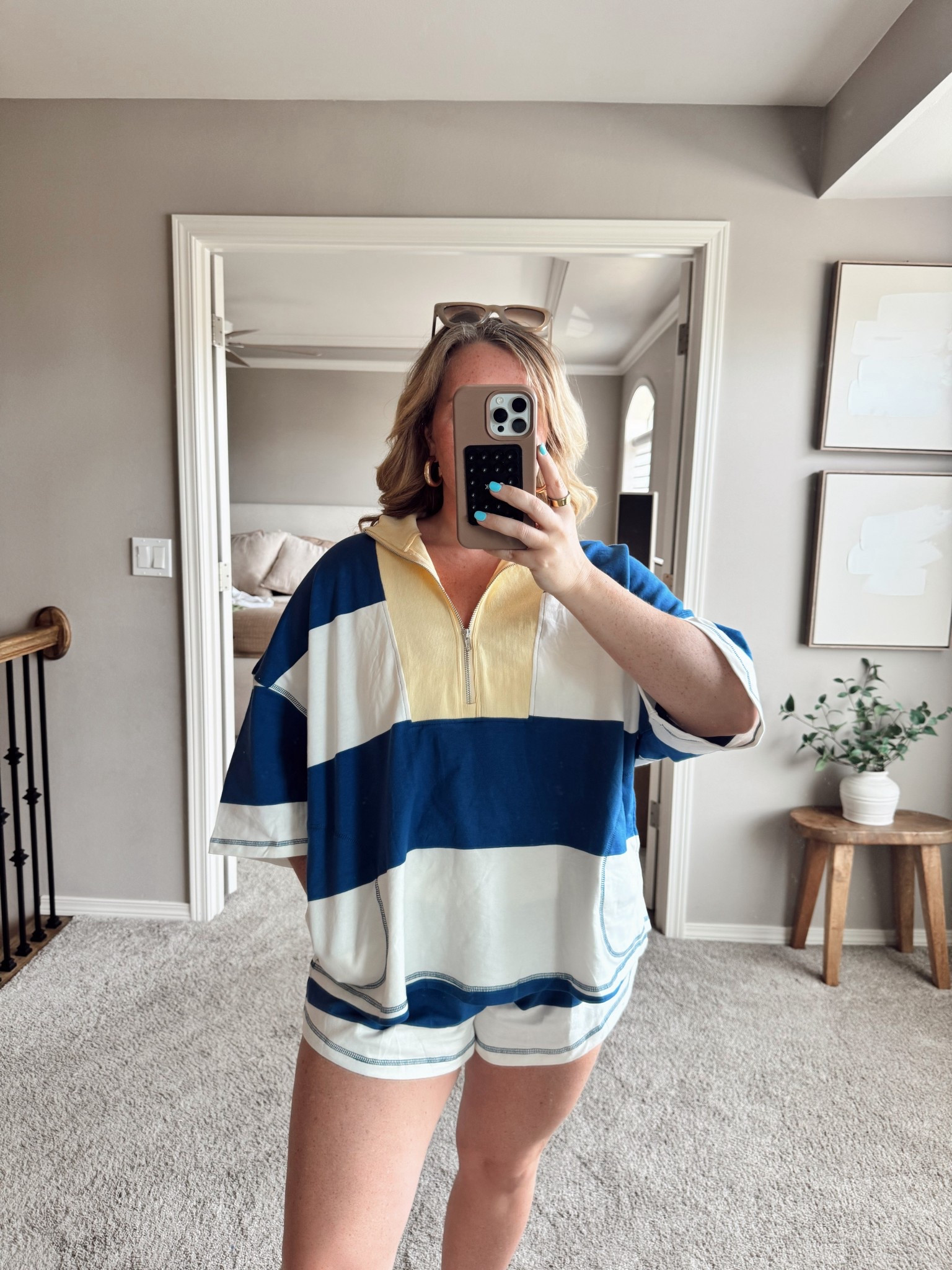 Midsize Summer Outfit from Amazon! Under $50 for the set 💙💛 I’m wearing an XL 

Size 12 | Large | 5’4” 

#LTKMidsize #LTKSummerEdit #LTKFindsUnder50
