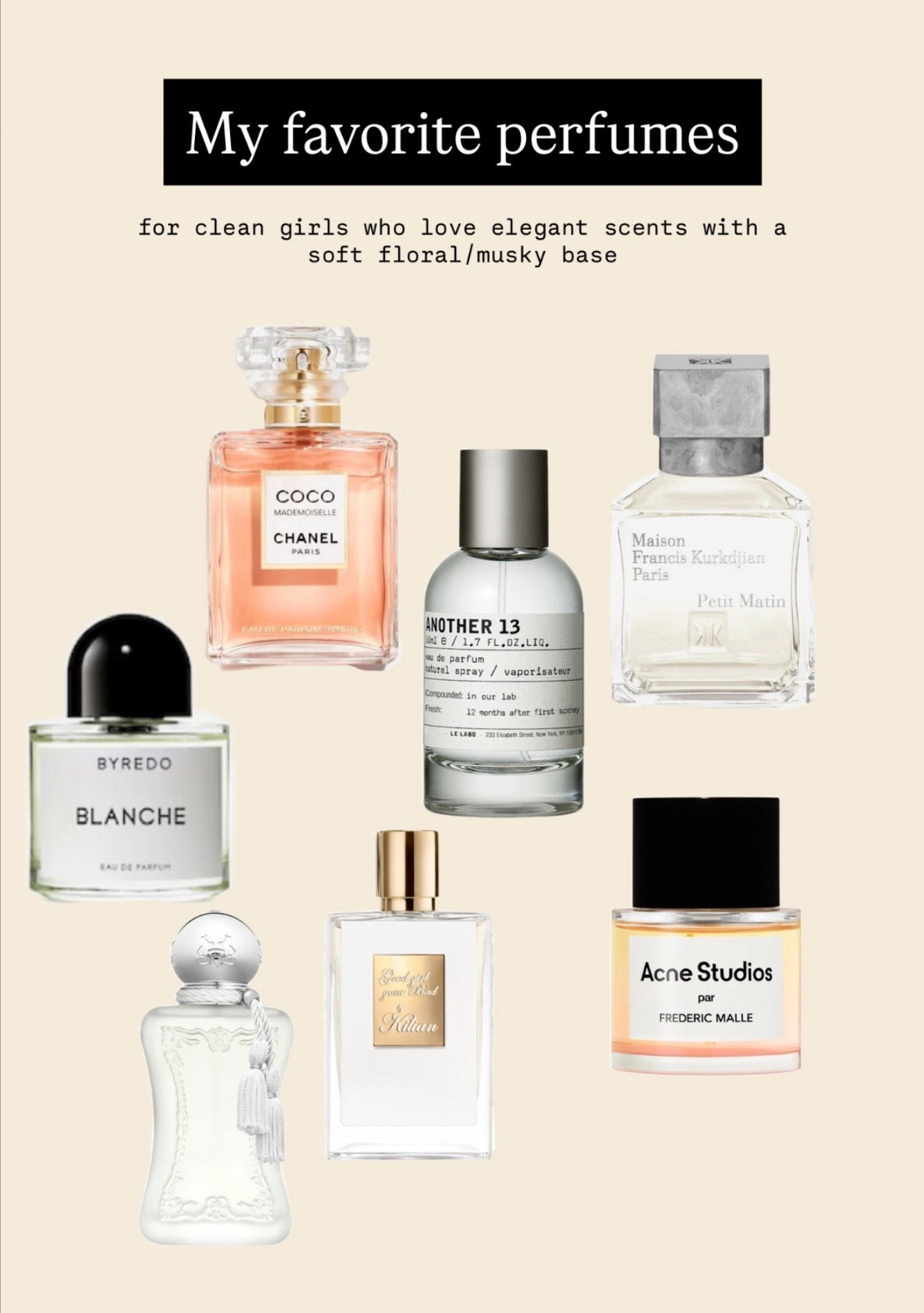 My favorite perfumes

#LTKBeauty