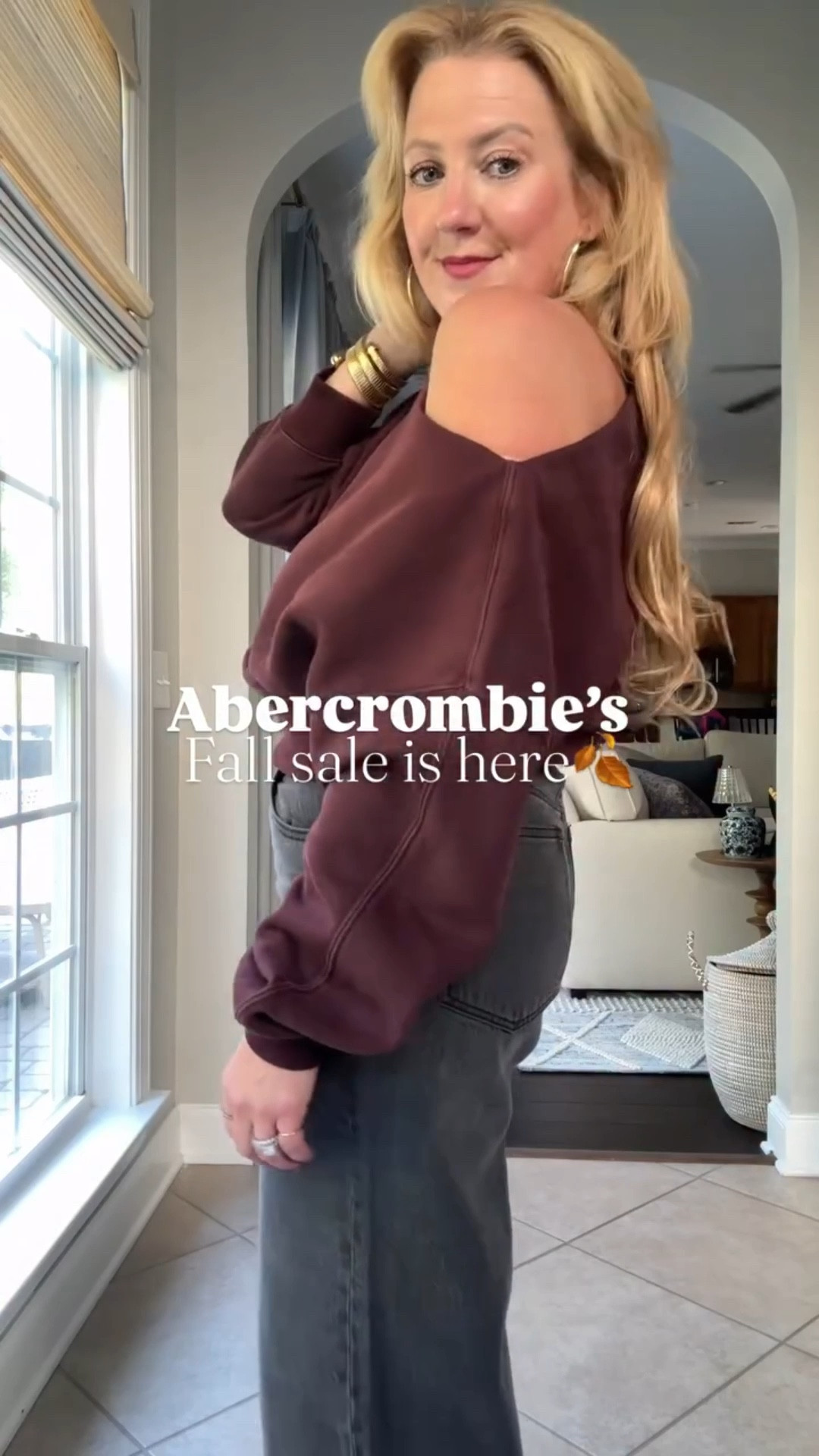 ✨ Abercrombie Fall Sale ✨
Shirt: size small
Jeans: size 28 (short, flared black faded 90s denim – perfect with sneakers)
Jacket: size small
Off-the-shoulder sweatshirt: wine color – cozy + chic for fall 🍷
Leather coat: wine tone – so popular and elevated this season

🛍️ Use code STACKABLE for 20% off!
Everything is linked below so you can shop the sale while it lasts.

LTK Fall Sale, Fall Outfit, Abercrombie Sale, Elevated Basics, Cozy Chic, Off-the-Shoulder Sweatshirt, Wine Pullover, Casual Fall Style, Mom Style Outfit, Fall Sweaters, LTK Sale Finds, Fall Fashion, Abercrombie Fall, Fall Style


#LTKFallSale #LTKSaleAlert #LTKOver40