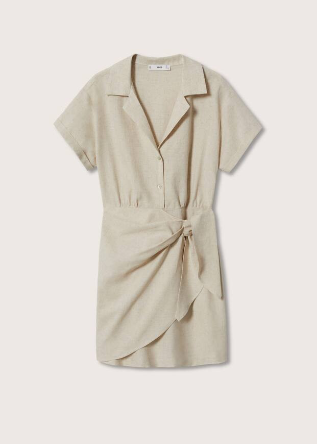 100% linen dress | MANGO (US)