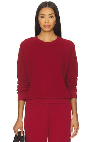 perfectwhitetee Ziggy Shrunken Crewneck in Maple from Revolve.com | Revolve Clothing (Global)