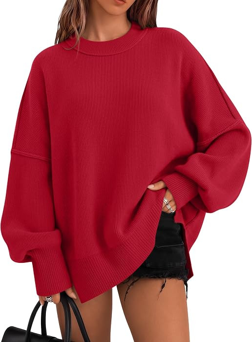 LILLUSORY Oversized Sweaters for Women 2026 Fall Fashion Outfits Clothes | Amazon (US)
