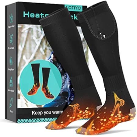 Upgraded Rechargeable Electric Heated Socks - 7.4V 2200mAh Battery Powered Cold Weather Heat Socks f | Amazon (CA)