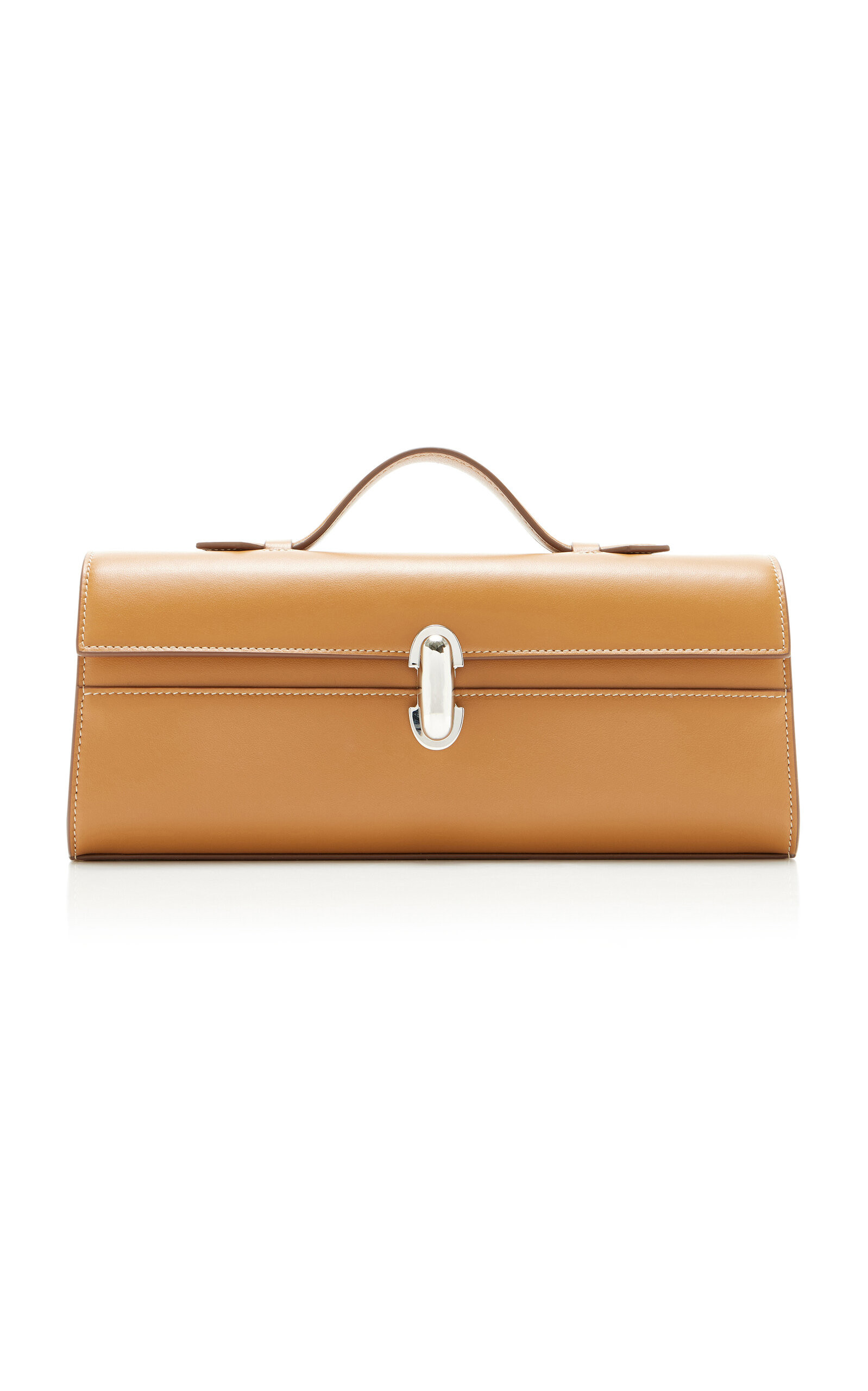 Savette The Slim Symmetry Leather Pochette - Moda Operandi | Moda Operandi (Global)