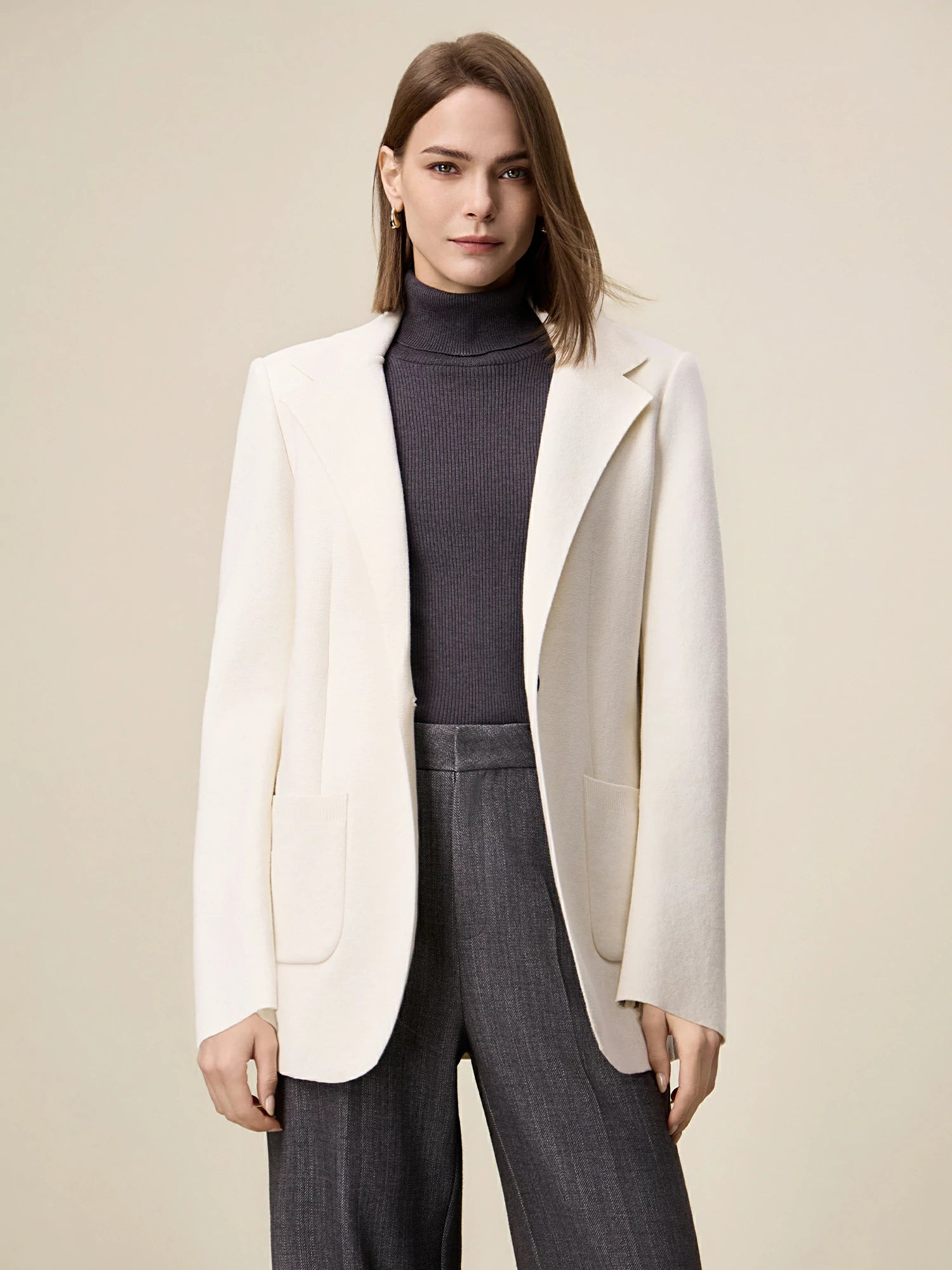 Amoretu The 7th Gen Ladies' Knitted Blazer | AMORETU