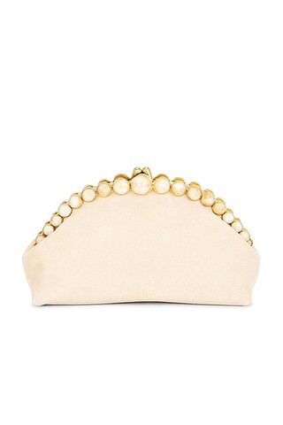 Cult Gaia Una Clutch in Sand - Beige. Size all. | FWRD 