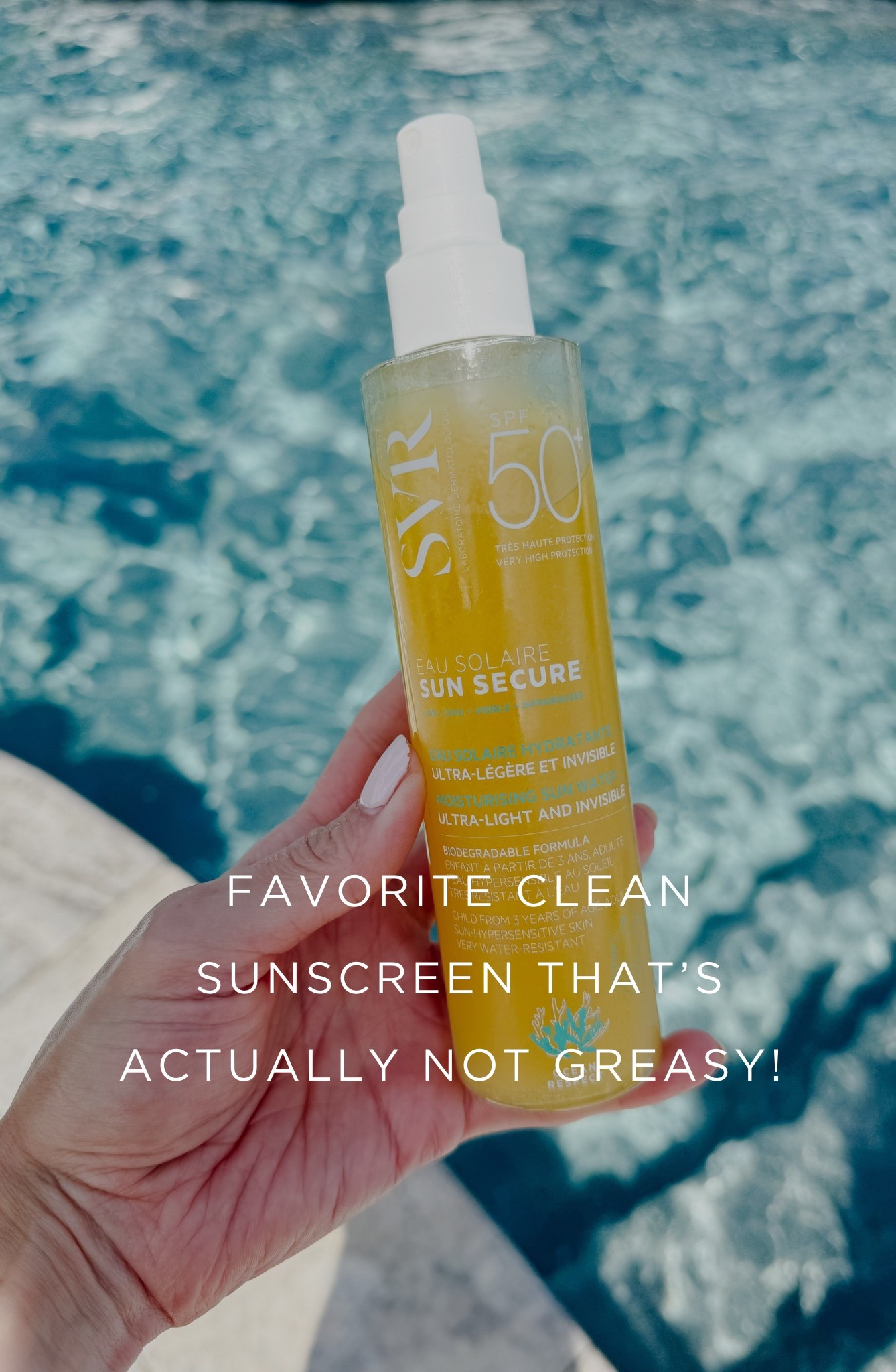 The best clean sunscreen that won't leave a film or residue behind!

#LTKSummerEdit #LTKSwim #LTKTravel