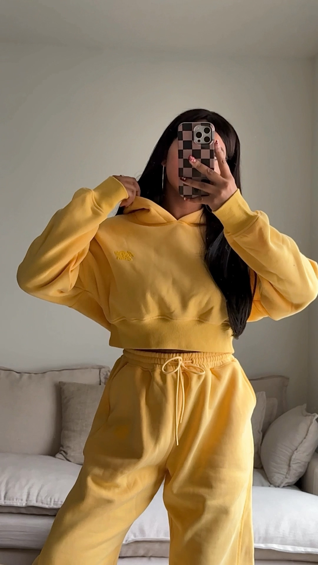 I'm 5'4 135lbs wearing size M in the most perfect trendy sweat set! ✨

#LTKootd #LTKSaleAlert #LTKCyberWeek