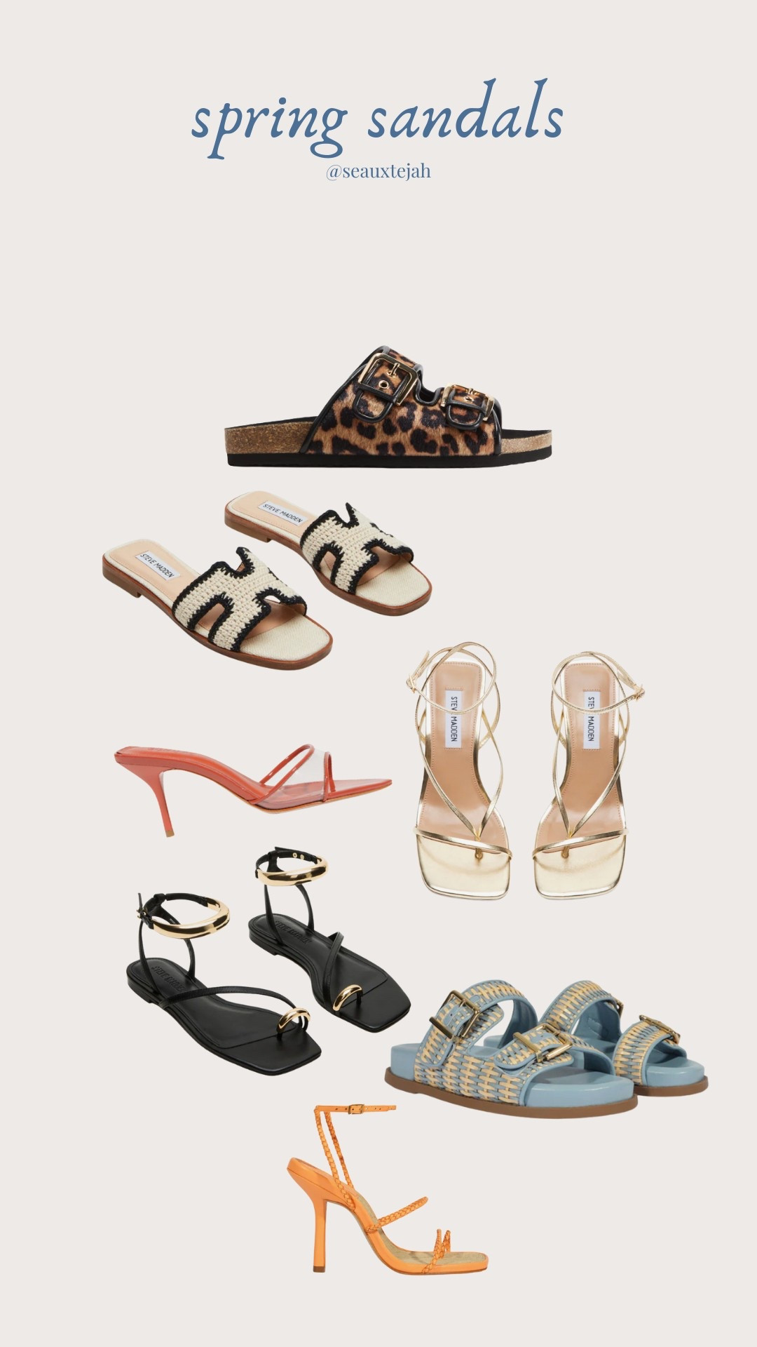 who doesn’t love spring time sandals 🤩

#LTKStyleTip #LTKSeasonal #LTKShoeCrush