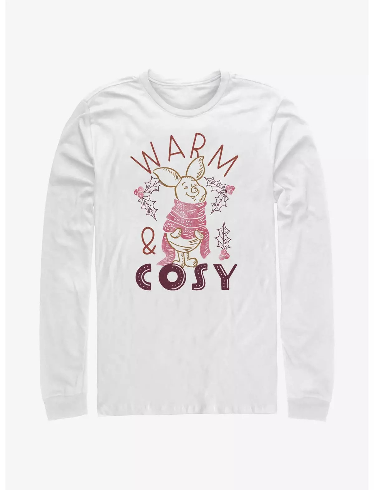 Disney Winnie The Pooh Piglet Warm and Cosy Long-Sleeve T-Shirt | Hot Topic