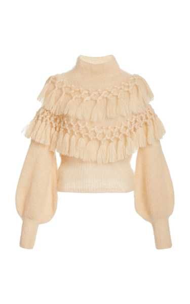 Ladybeetle Tassel-Trimmed Mohair-Silk Sweater | Moda Operandi (Global)